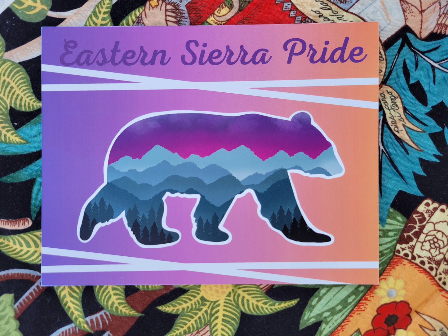 Eastern Sierra Pride Postcard