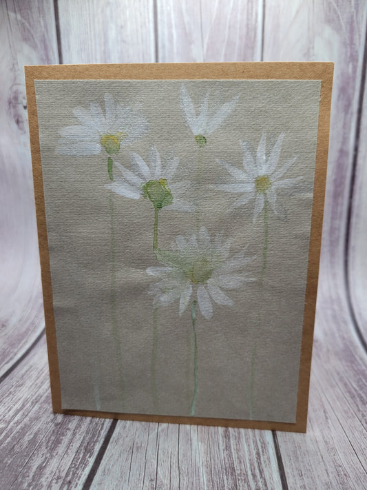 Daisies on Linen