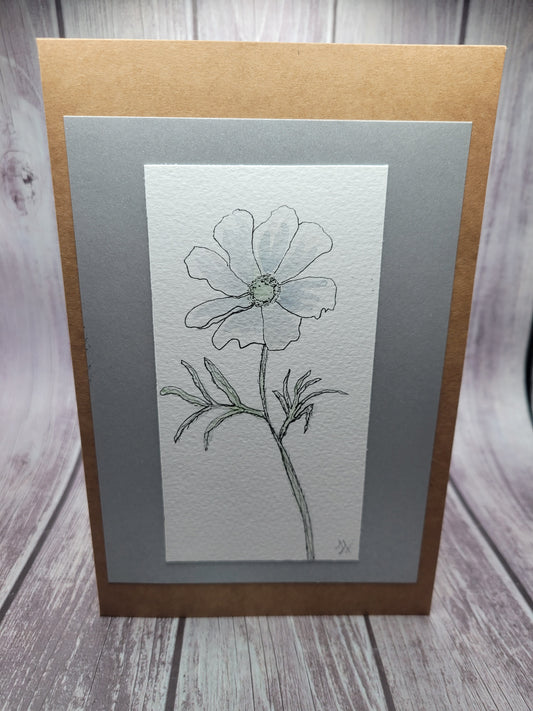 Flower in Gray