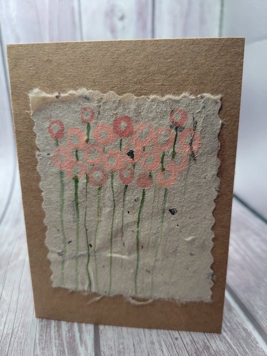 Mulberry Paper Poppies
